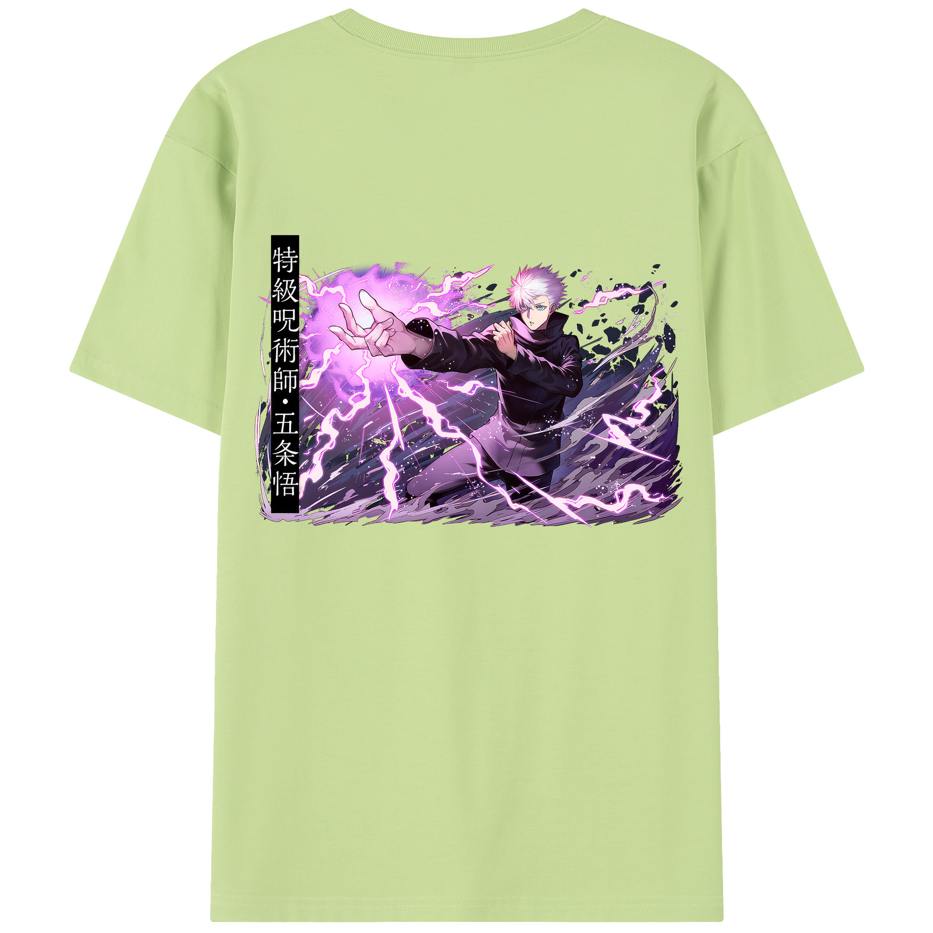 （画像用） 呪術廻戦 Jujutsu Kaisen 綿100％半袖Tシャツ（背面プリント）